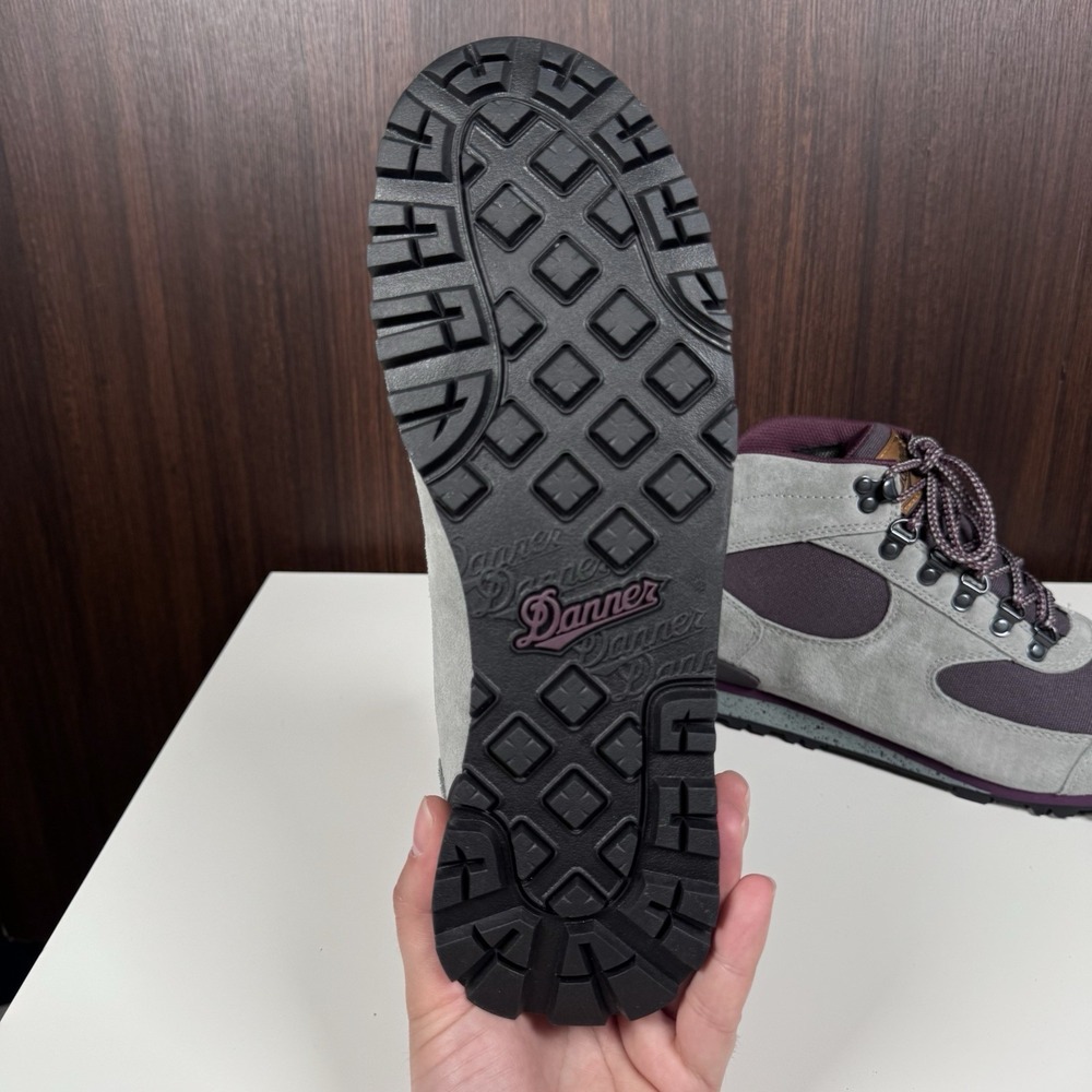Danner Dry Waterproof 37369 Jag Hiking Boots - Dusty Gray / Aubergine - 10- NEW - Picture 10 of 16